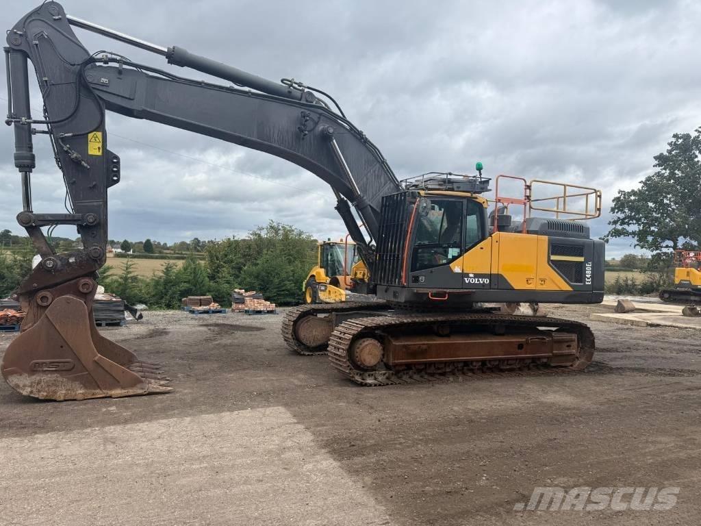 Volvo EC 480 E L Bagri goseničarji