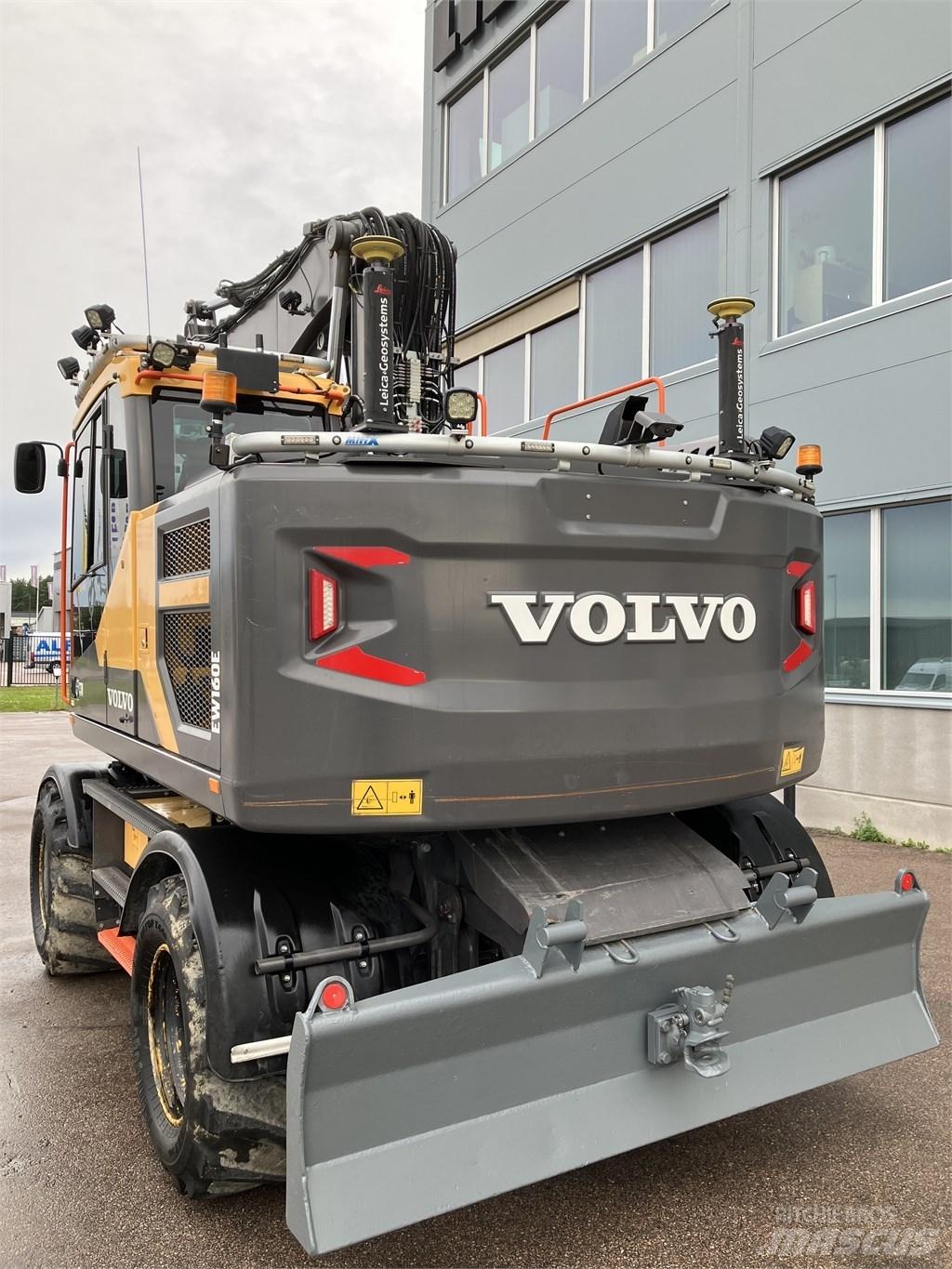 Volvo EW 160 E Bagri na kolesih