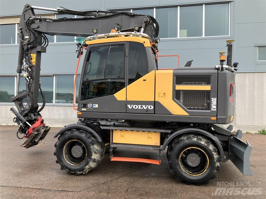 Volvo EW 160 E Bagri na kolesih