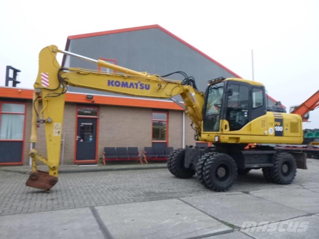 Komatsu PW 180-7EO Bagri na kolesih