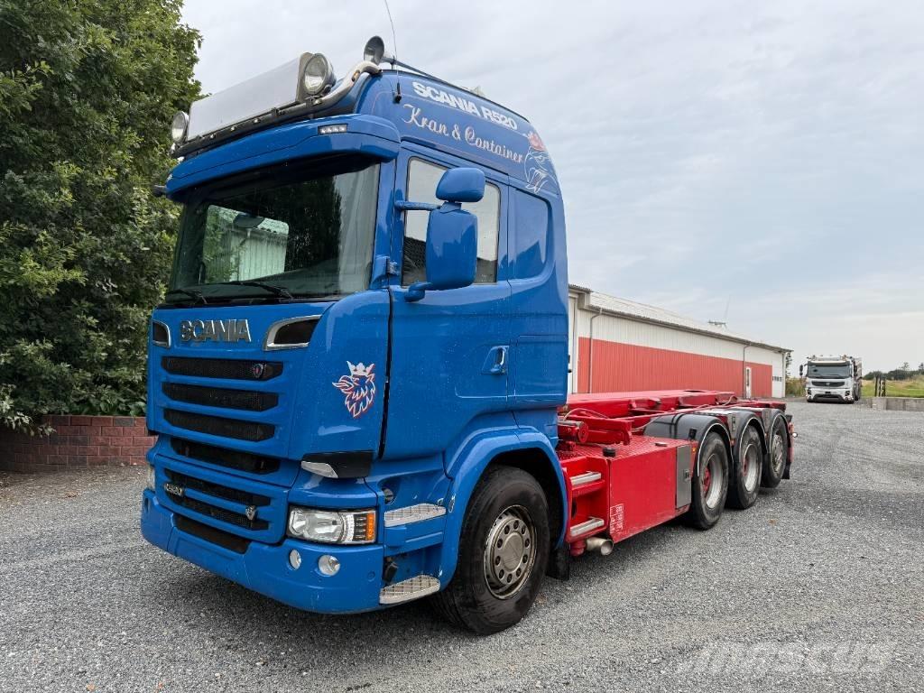 Scania R520 8x4 Razstavljivi tovornjaki z žičnimi dvigali