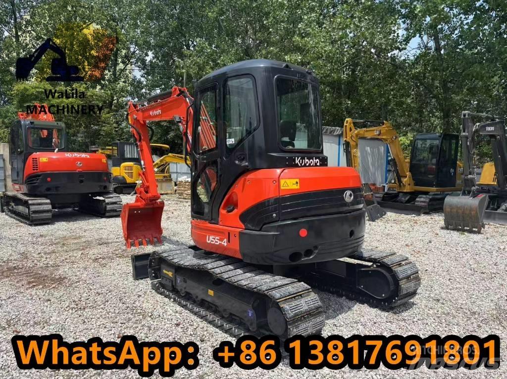Kubota U 55-4 Mini bagri <7t