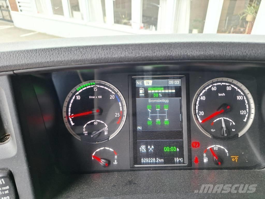 Scania R 580 LB Kotalni prekucni tovornjaki