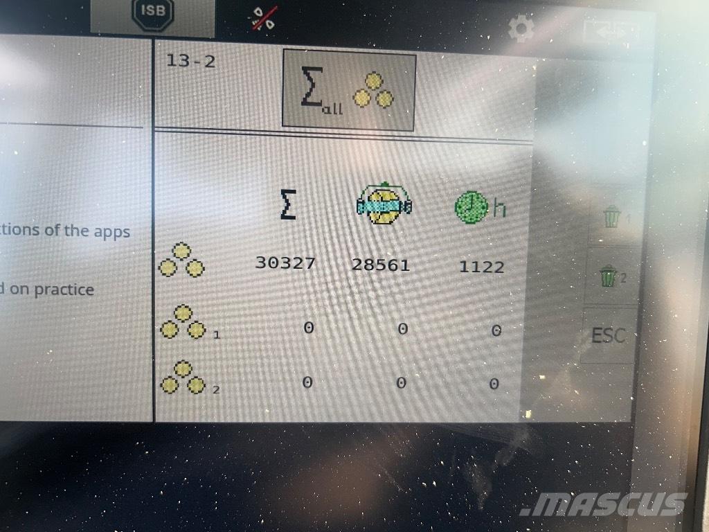 Krone CF1550XC Balirke (okrogle bale)
