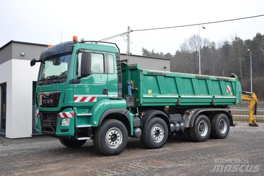 MAN TGS 35 480 Kiper tovornjaki