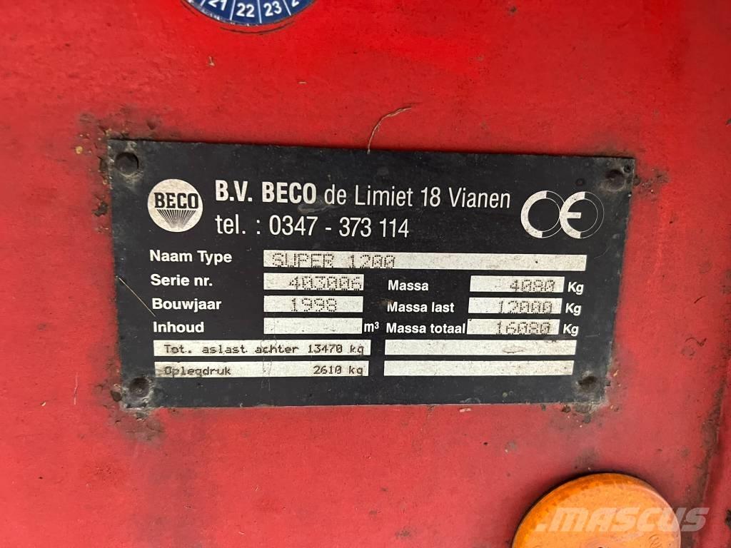 Beco Super 1200 Kiper prikolice