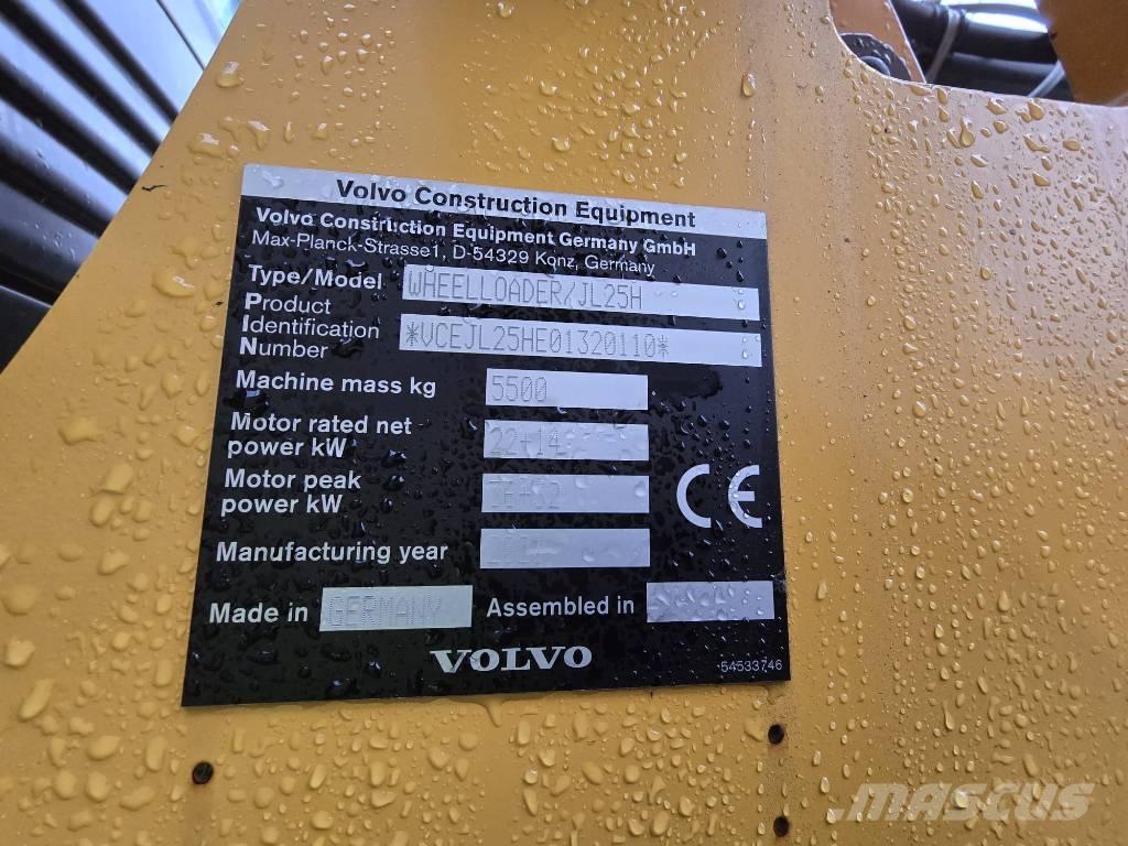 Volvo JL25H Electric Kolesni nakladalci