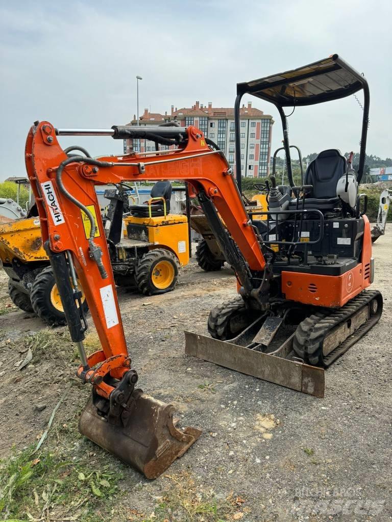 Hitachi ZX19U-5 Mini bagri <7t