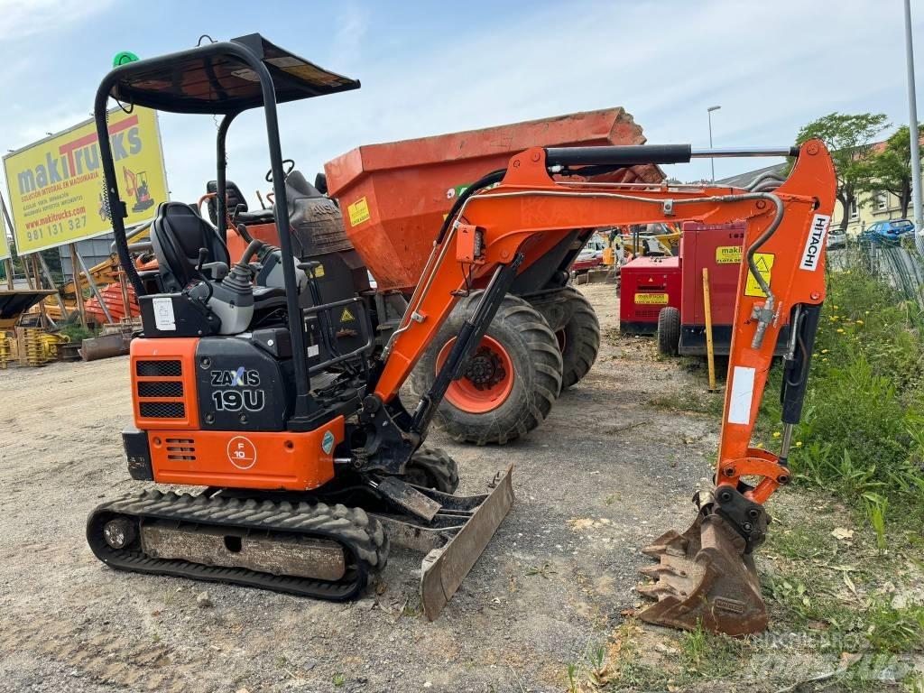 Hitachi ZX19U-5 Mini bagri <7t