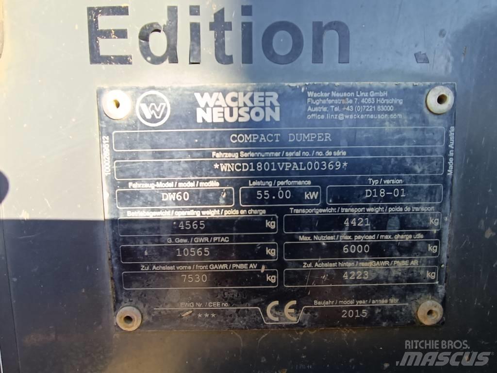 Wacker Neuson DW 60 Ne cestni demperji