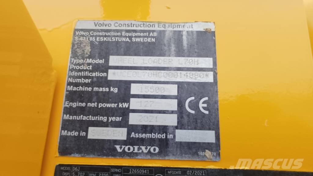 Volvo L 70 H Kolesni nakladalci