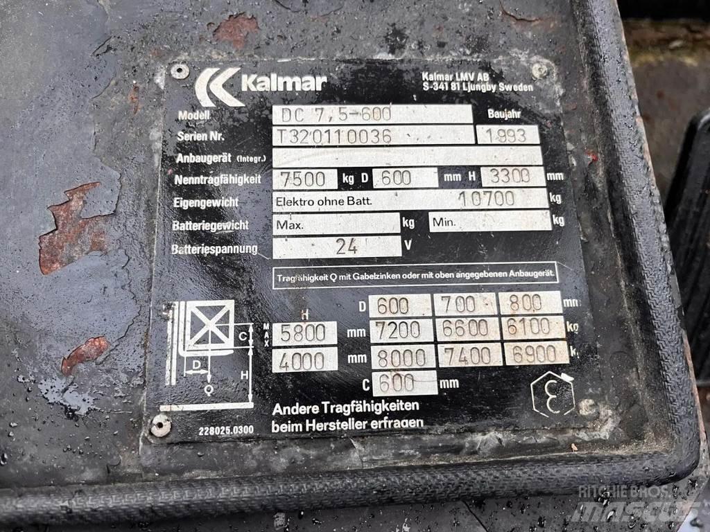 Kalmar DC7,5- 600 Plinski viličarji