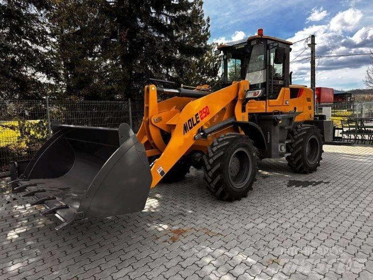 Mole 250 Čelni nakladalci in kopači