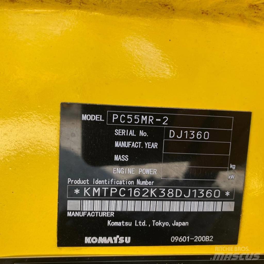 Komatsu PC 55 Bagri goseničarji