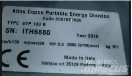 Atlas Copco ETP 100B Vodne črpalke