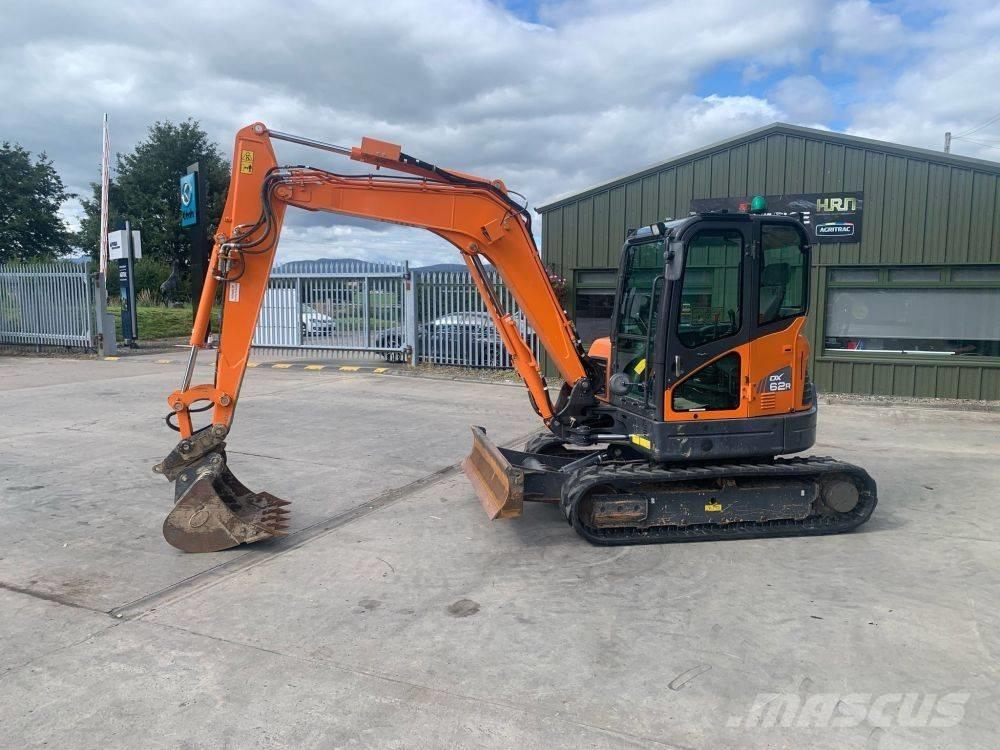 Doosan DX 62 R-3 Mini bagri <7t