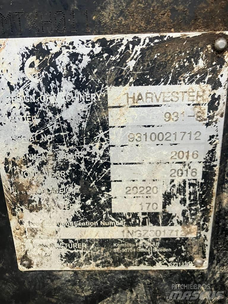 Komatsu 931.1 Harvesterji