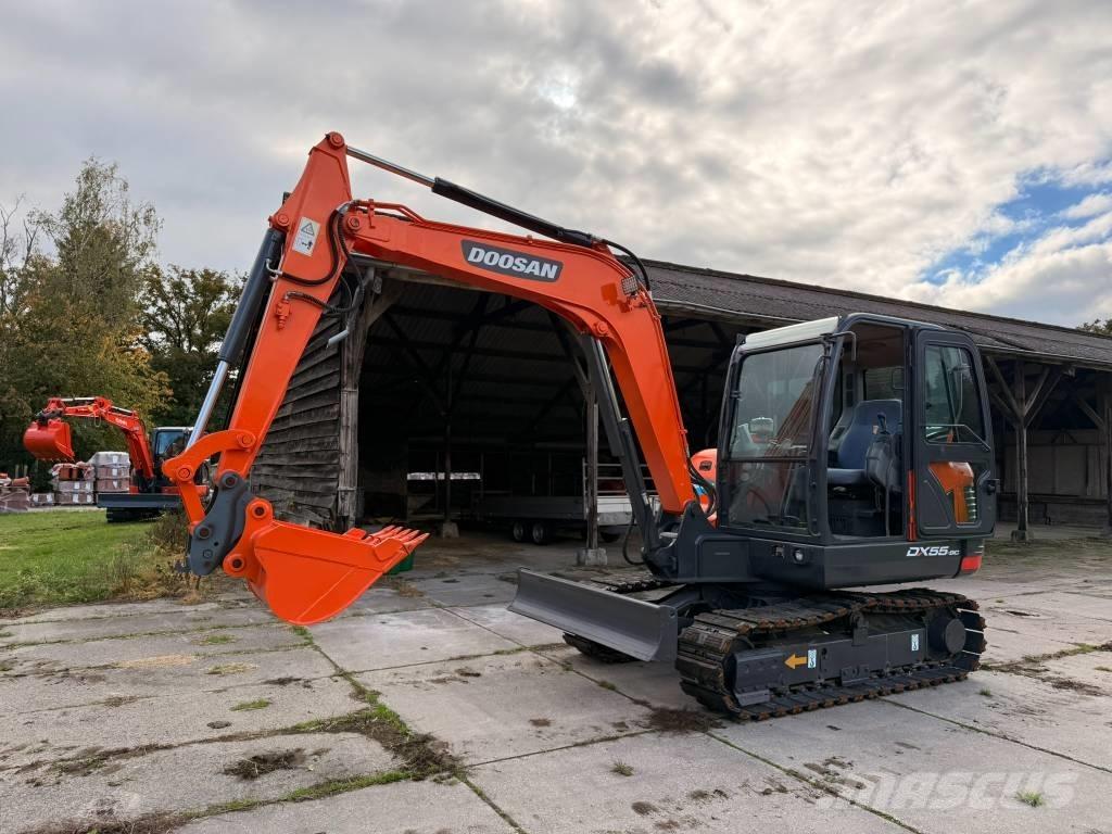 Doosan DX 55-9 C Mini bagri <7t