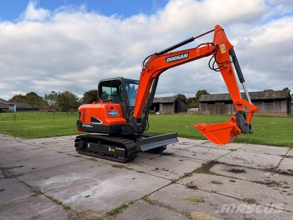 Doosan DX 55-9 C Mini bagri <7t