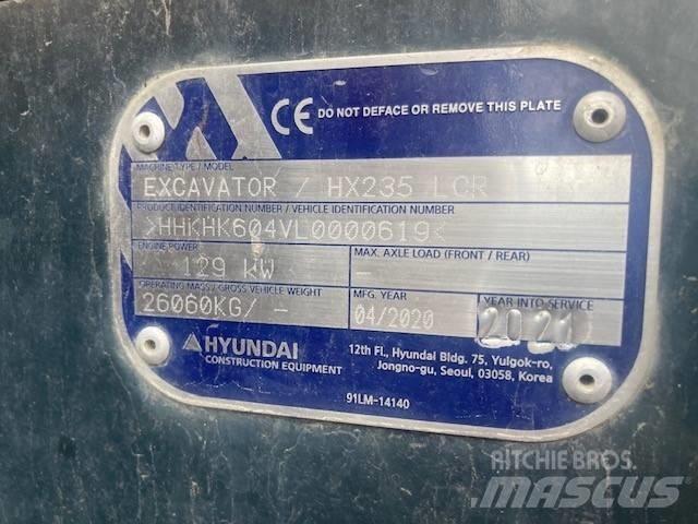 Hyundai HX 235 LCRD Bagri goseničarji