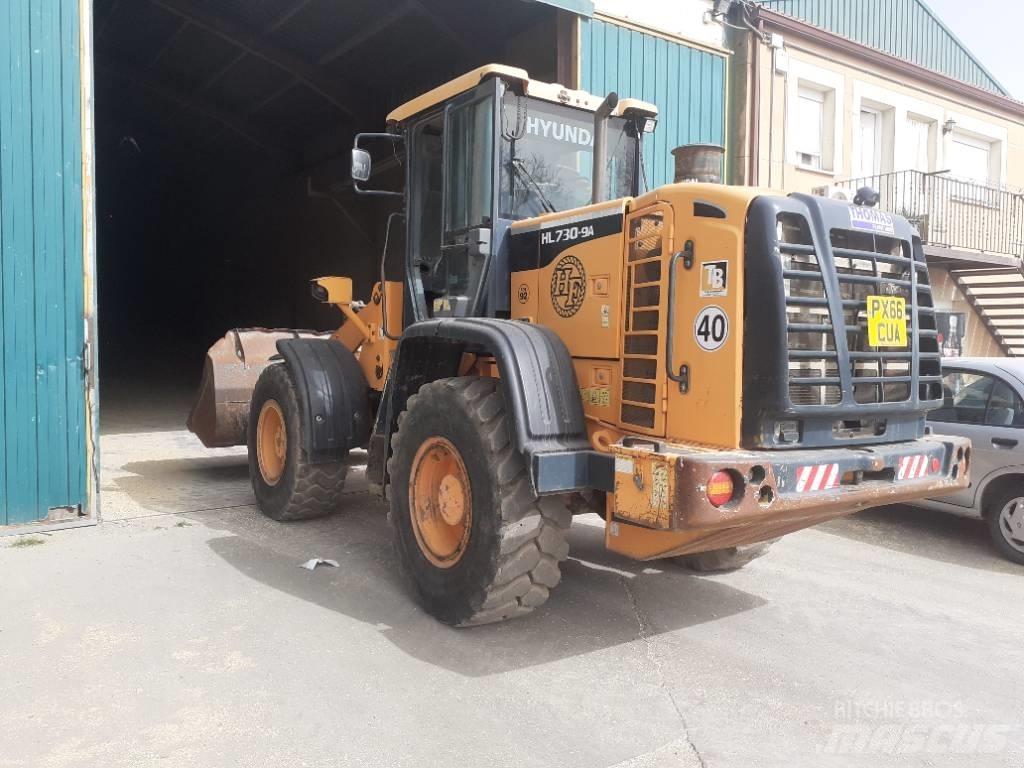 Hyundai HL 730-9 A Kolesni nakladalci