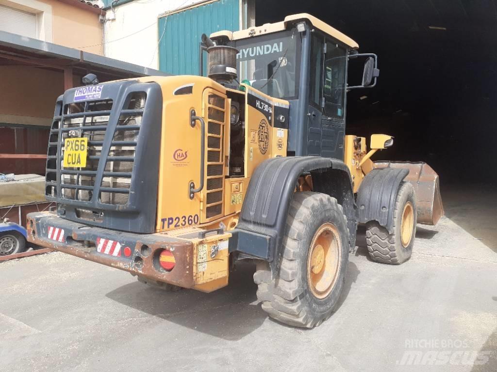 Hyundai HL 730-9 A Kolesni nakladalci