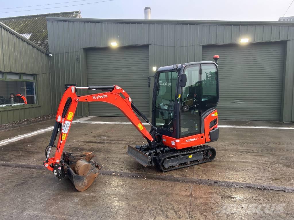 Kubota KX 019-4 Mini bagri <7t