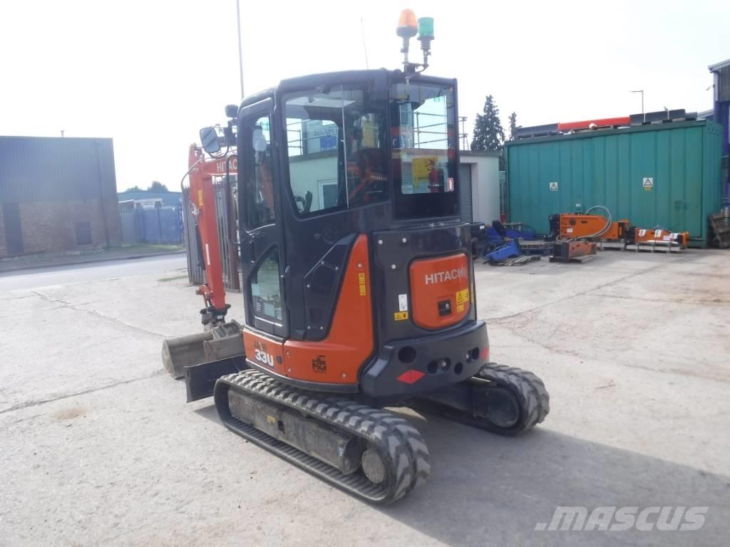 Hitachi ZX 33 U-6 Mini bagri <7t
