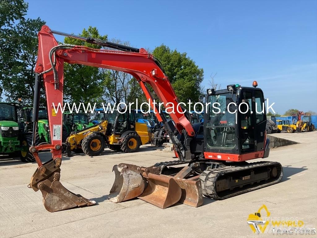 Kubota KX 080-4 Midi bagri 7t – 12t