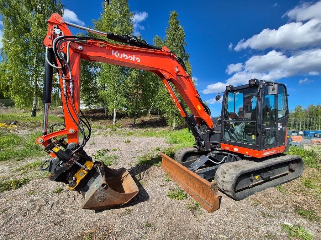Kubota KX 080-4 Midi bagri 7t – 12t