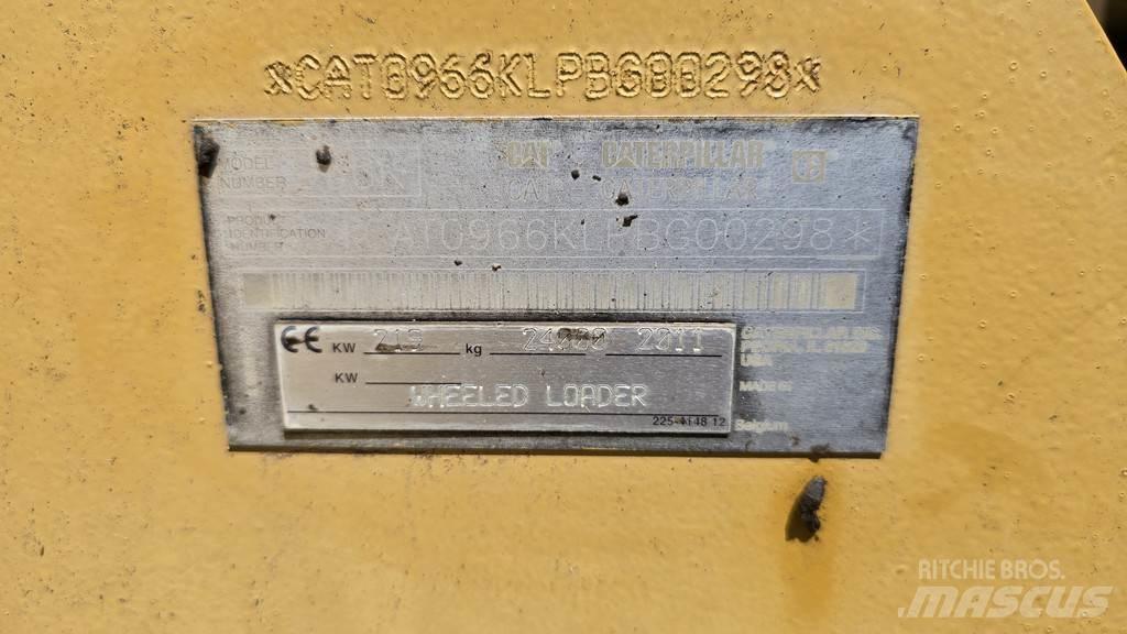 CAT 966K Radlader Kolesni nakladalci