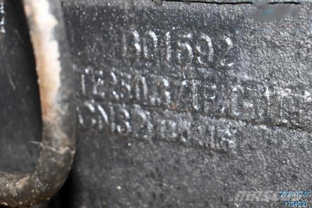 Foton TE Podvozje in vzmetenje