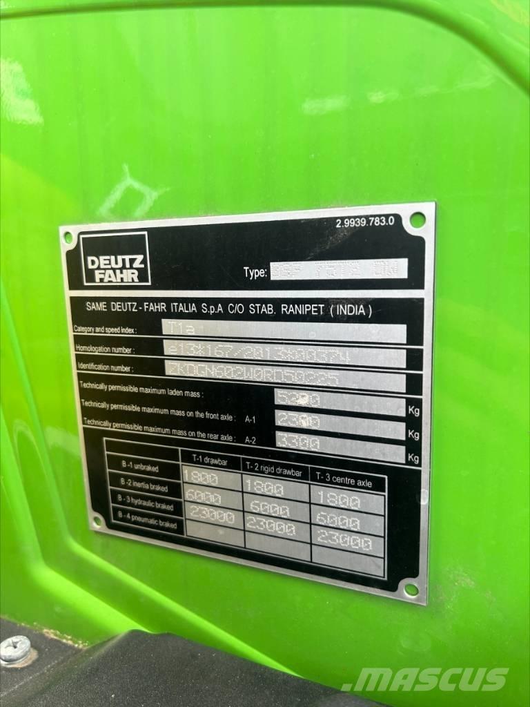 Deutz-Fahr 4080 E Traktorji