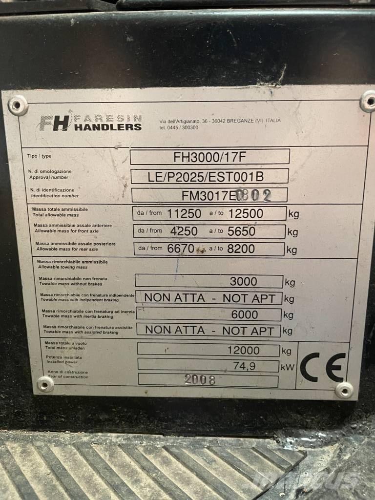 Faresin FH3000/17 Teleskopski viličarji