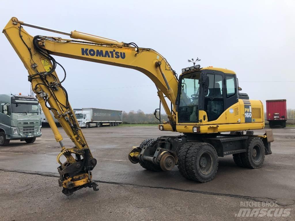 Komatsu PW160-7E0 Bagri na kolesih