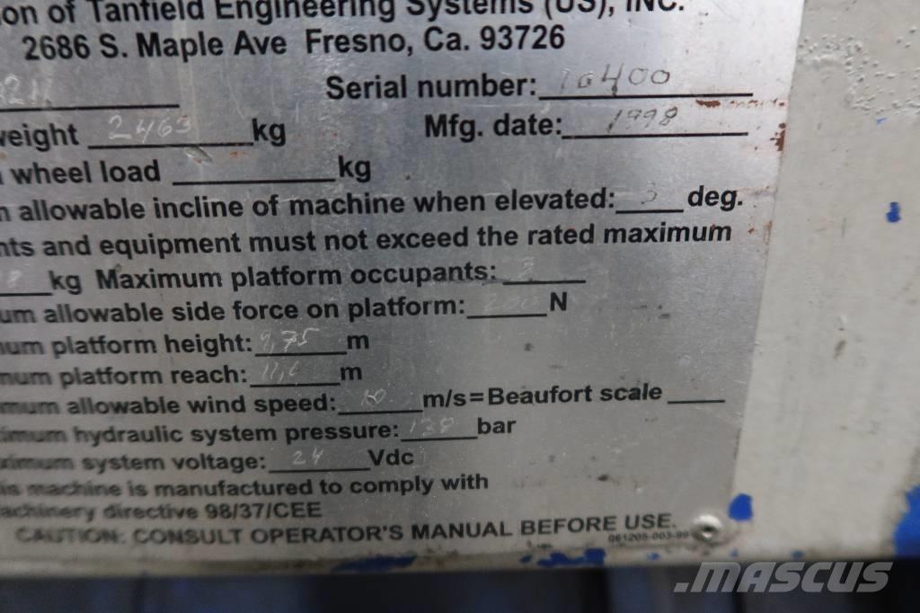 UpRight X32N Škarjaste dvižne ploščadi