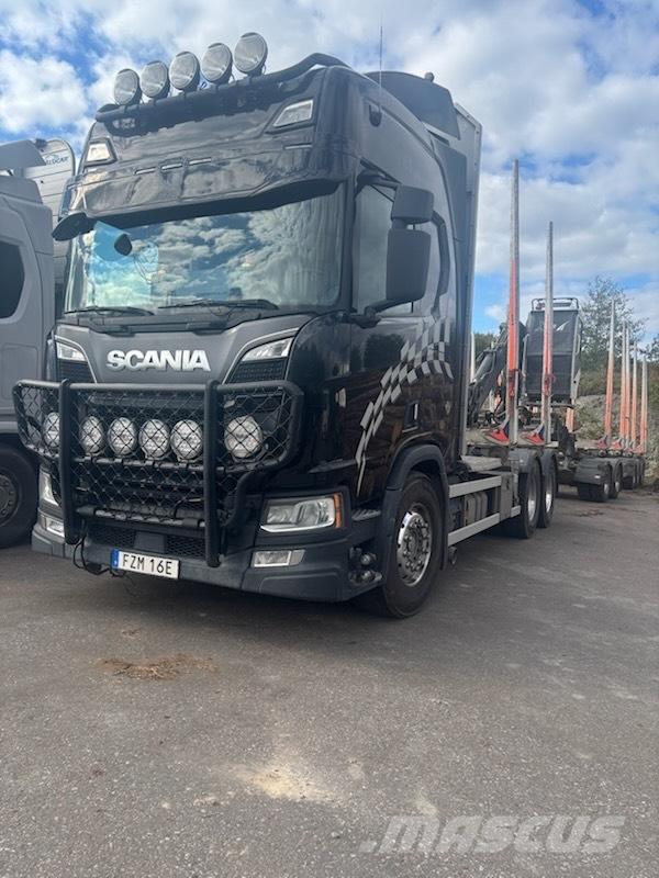 Scania R650B6X4NB Tovornjaki za hlode