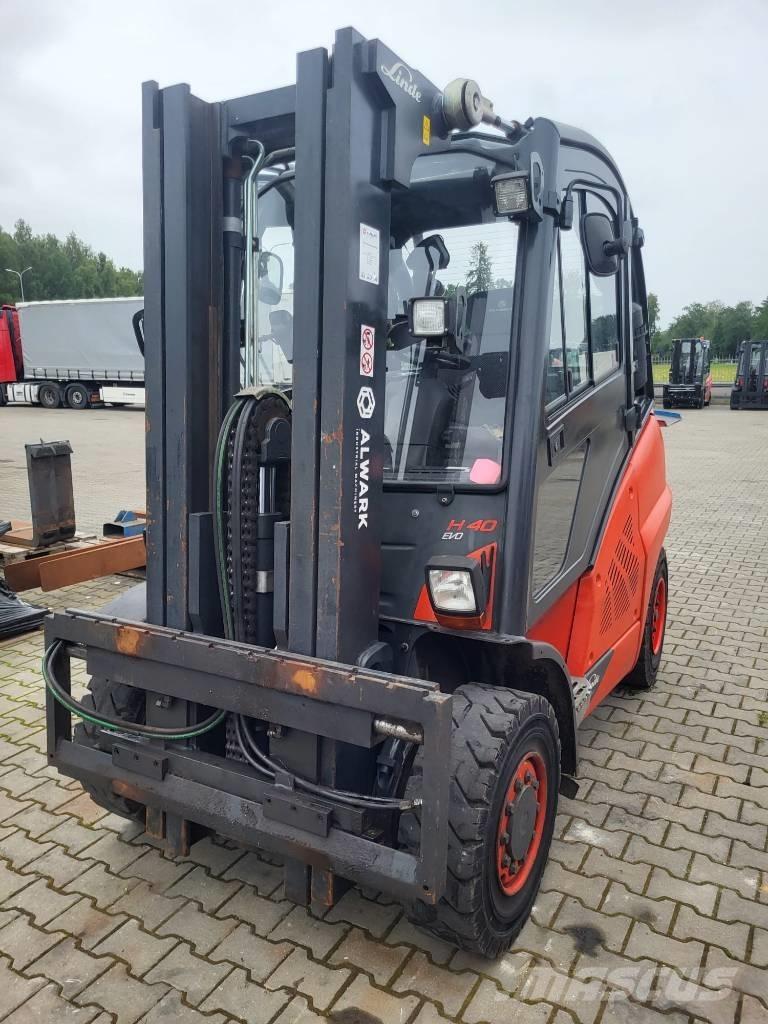 Linde H40T Plinski viličarji