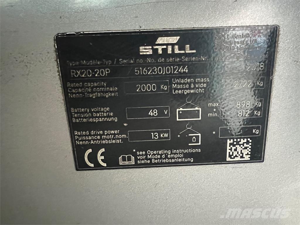 Still RX20-20P Električni viličarji