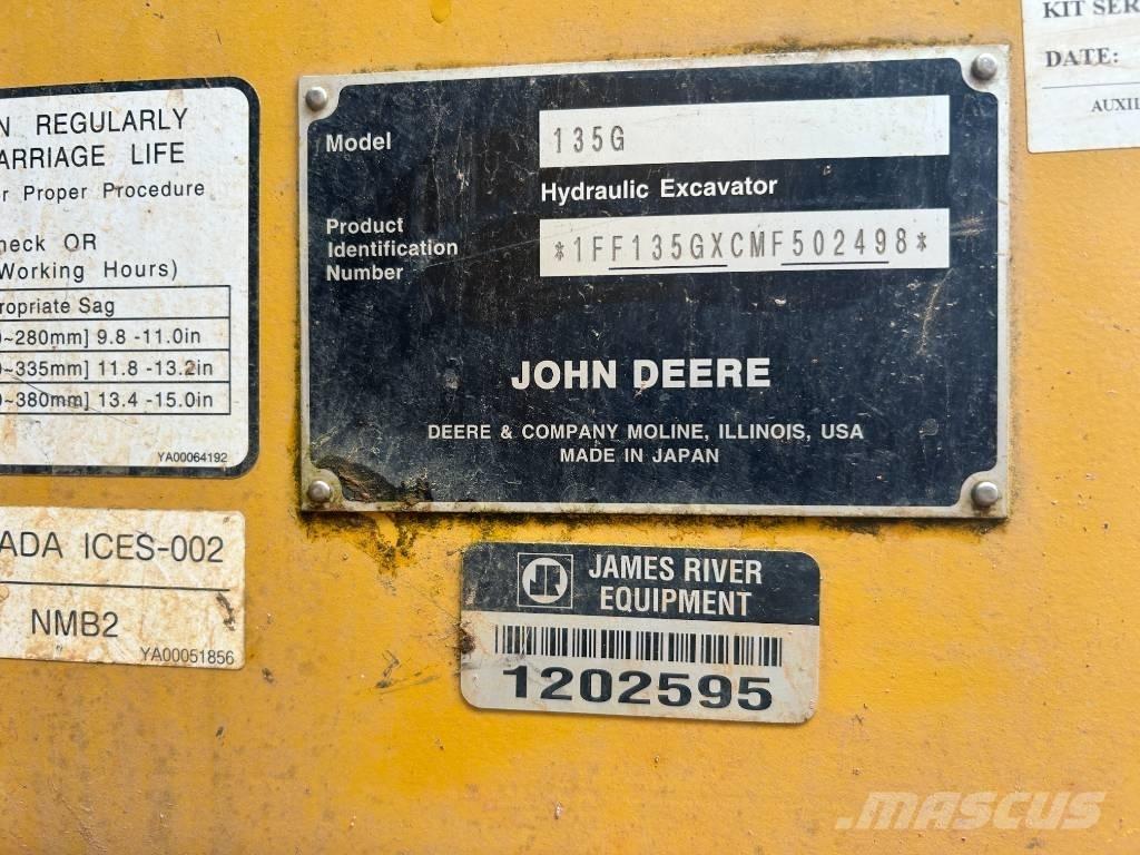 DEERE 135G Bagri goseničarji
