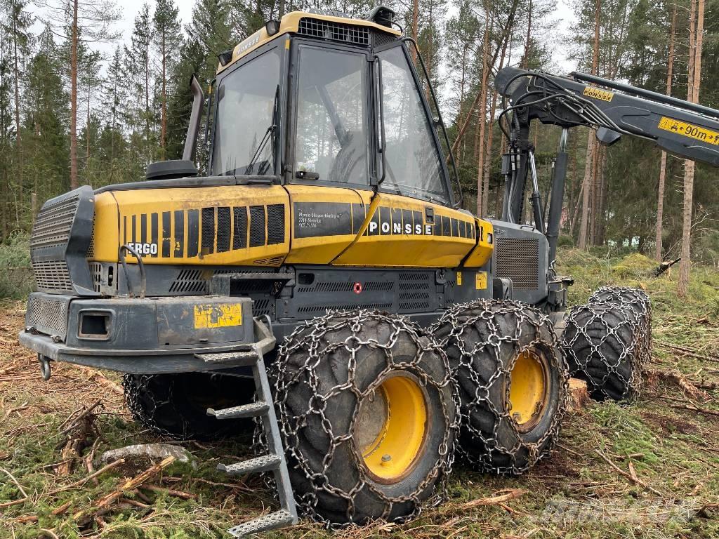 Ponsse ERGO 8W Harvesterji