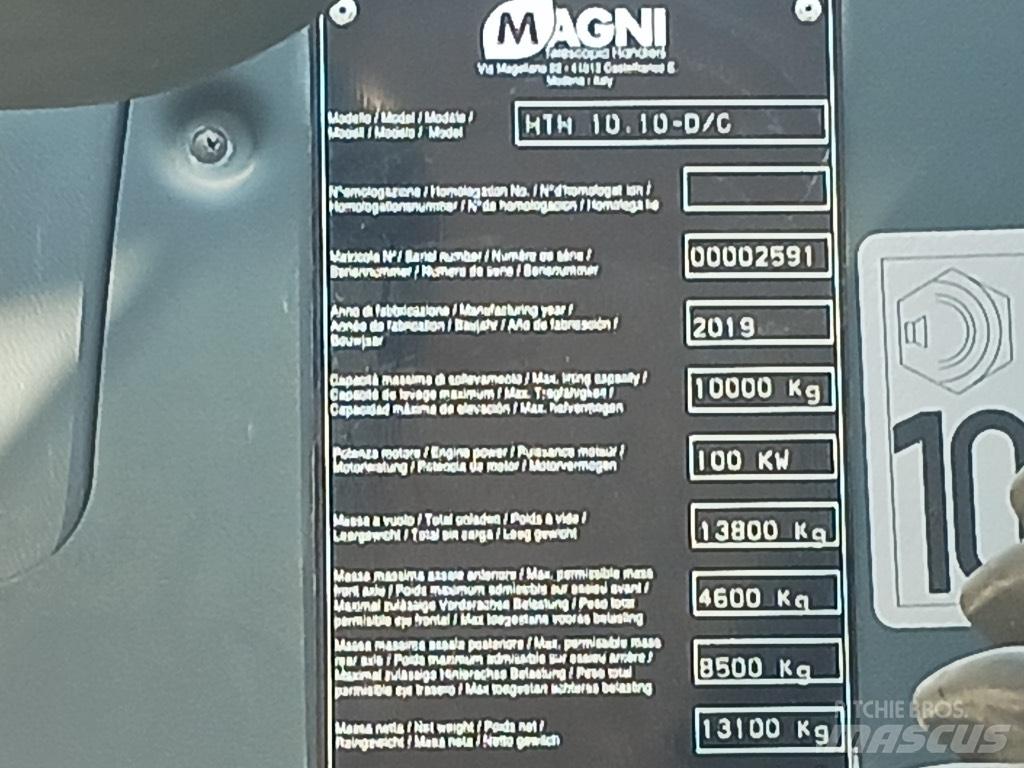 Magni HTH 10.10 Teleskopski viličarji
