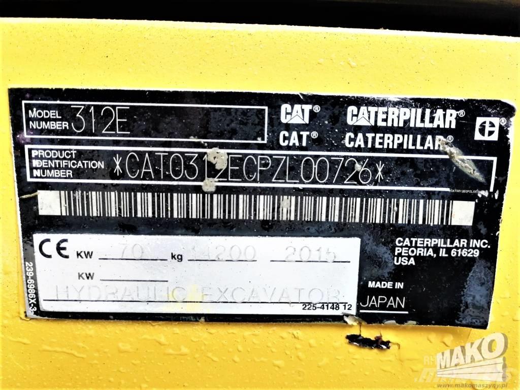 CAT 312 E Bagri goseničarji