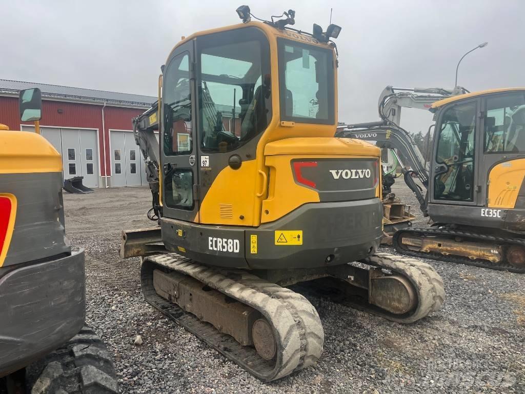 Volvo ECR 58 D Mini bagri <7t