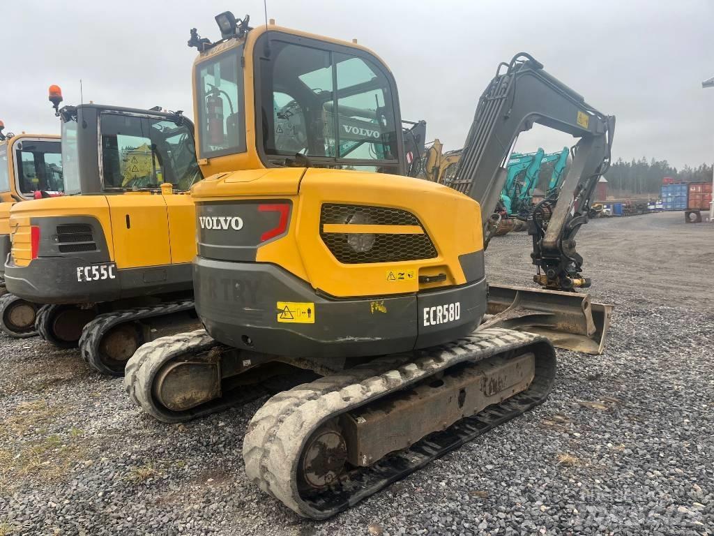 Volvo ECR 58 D Mini bagri <7t