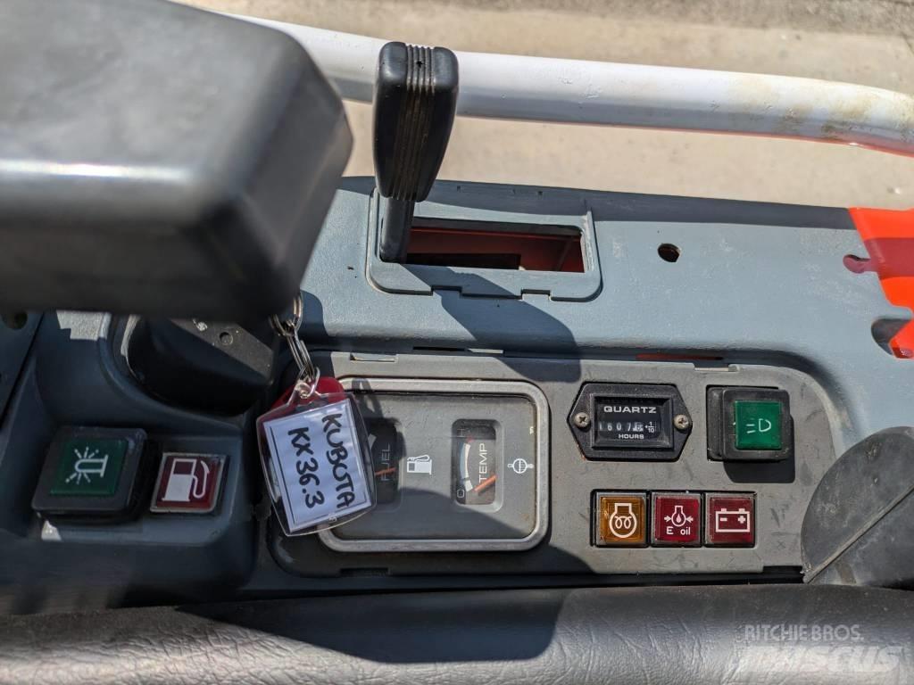 Kubota KX 36-3 Mini bagri <7t