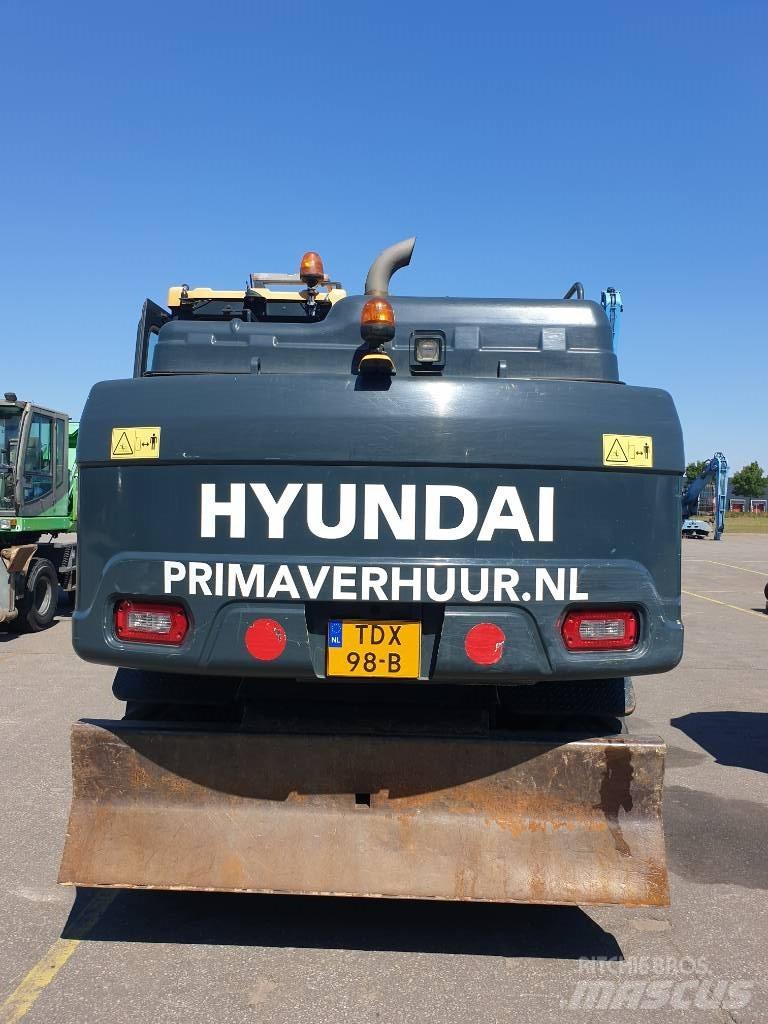 Hyundai HW160 Bagri na kolesih