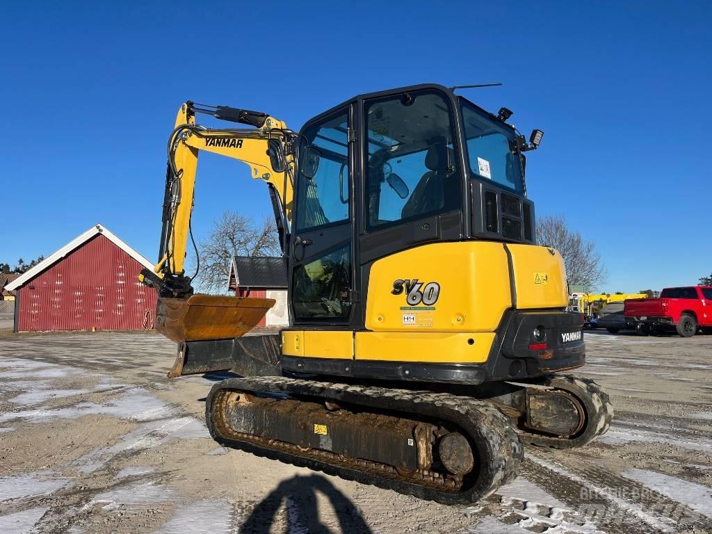 Yanmar SV 60-6B Mini bagri <7t
