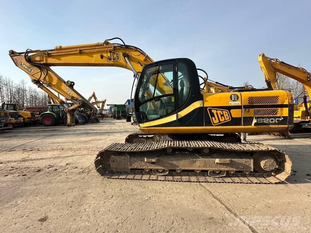 JCB JS 200 LC Bagri goseničarji