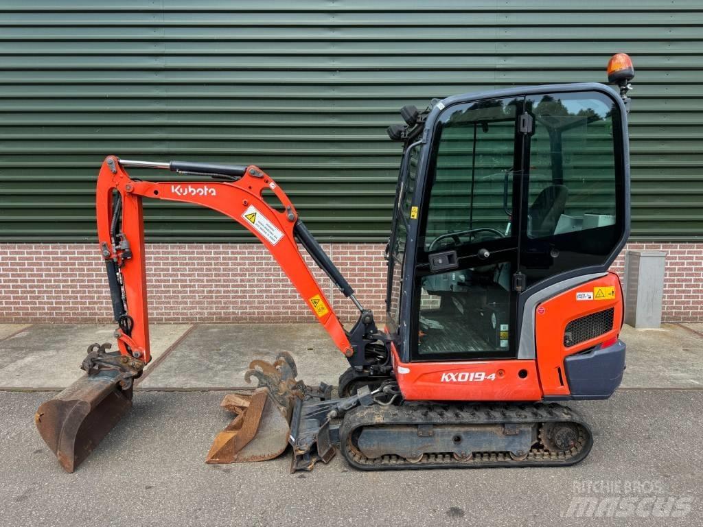 Kubota KX 019-4 Mini bagri <7t